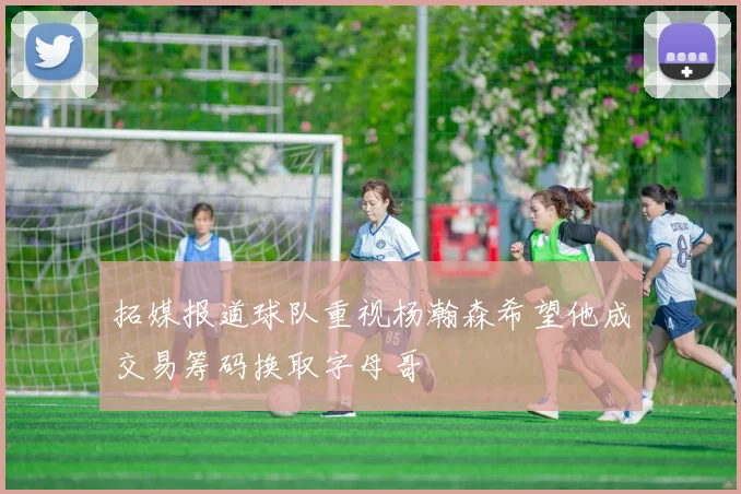 拓媒报道球队重视杨瀚森希望他成交易筹码换取字母哥