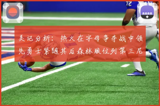 美记分析：热火在字母争夺战中领先勇士紧随其后森林狼位列第三尼克斯处于最后位置